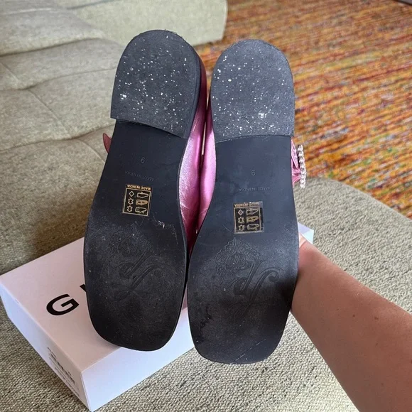 Free People Pink Mary Jane Flats - Picture 6 of 7